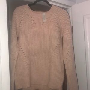 NWT Lucky Brand blush pink sweater size Medium